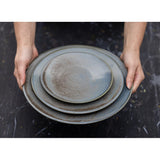 Assiettes plates Olympia Ember Blue 230mm (lot de 6)