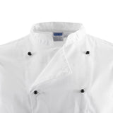 Veste de cuisine mixte Whites Chicago manches longues blanche - NISBETS