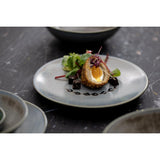 Assiettes plates Olympia Ember Blue 230mm (lot de 6)