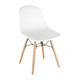 Chaise moulée PP avec structure métallique Arlo Bolero - NISBETS
