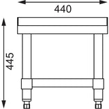 Rehausse Vogue pour batteur planétaire Buffalo GL190 et GL191 - NISBETS