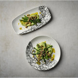 Assiettes rondes Churchill Kintsugi Accents Quartz Black Evolve 165mm (Lot de 12)