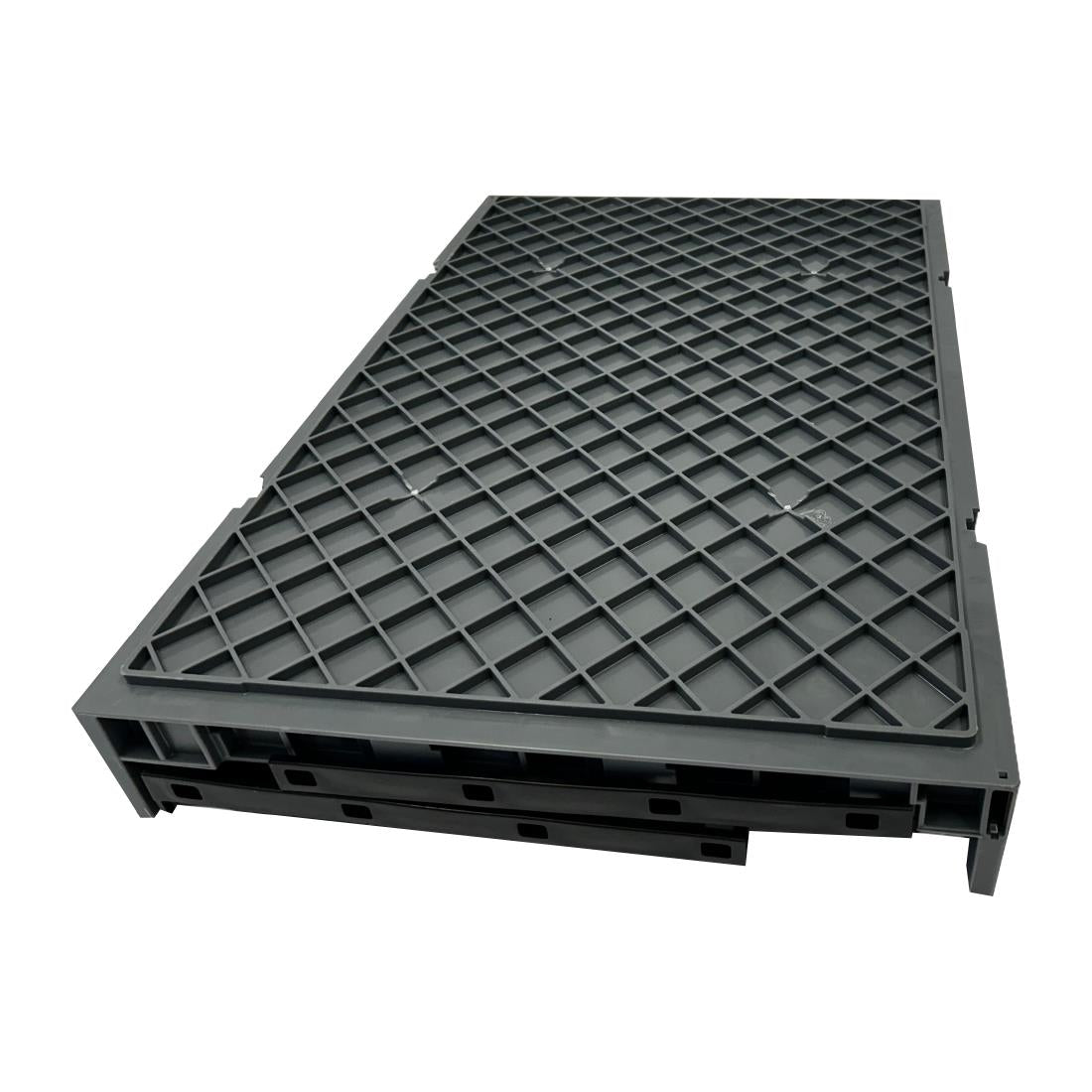 Caisse de transport/stockage pliante en plastique Vogue 594x396x353mm