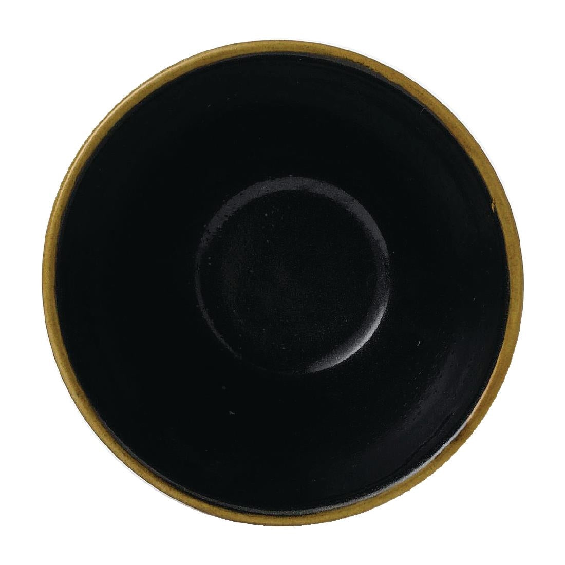 Bols profonds Churchill Super Vitrified Nourish Cinnamon Brown deux tons 240ml (Lot de 12)