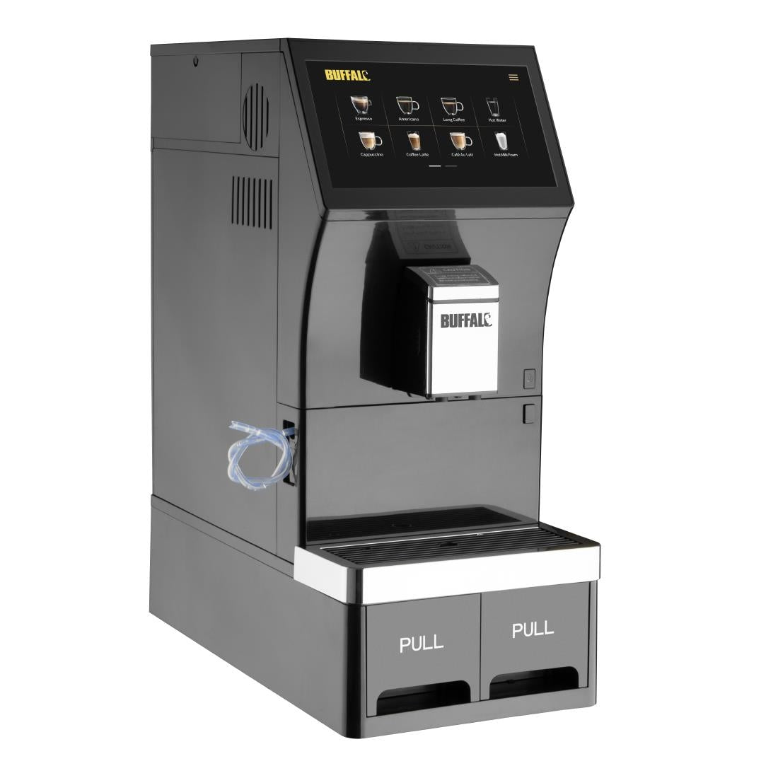 Machine à café du grain à la tasse Buffalo avec grand écran tactile