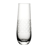 Verres à champagne Utopia Raffles Diamond 300 ml (lot de 6)
