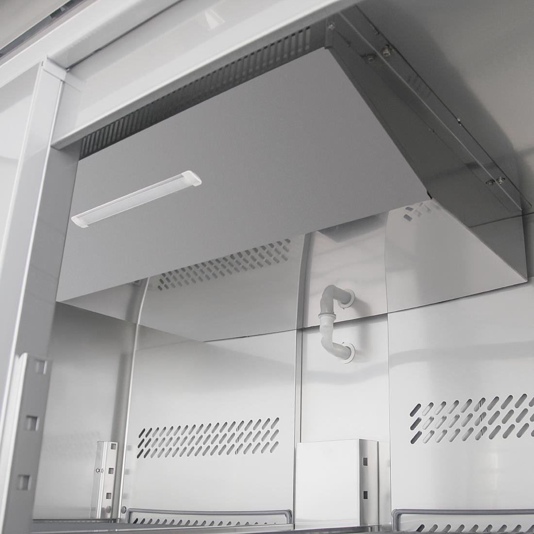 Armoire réfrigérée positive OU négative deux portes Polar série U 1300L - NISBETS