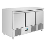 Comptoir à salade Polar série U froid ventilé - NISBETS