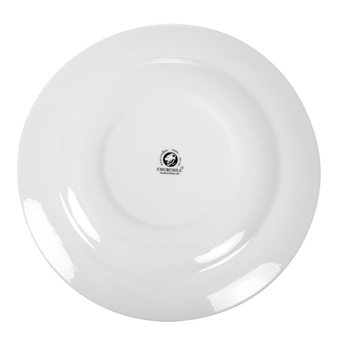 Assiettes classiques blanches Churchill 280mm (Lot de 12)