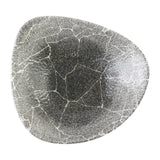 Bols triangulaires Churchill Studio Prints Kintsugi Quartz Black 235mm (Lot de 12)