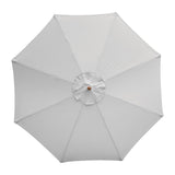 Parasol rond gris Bolero 3m - NISBETS