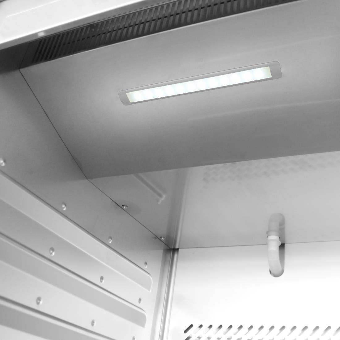 Armoire réfrigérée négative une porte Polar série U 560 L - NISBETS