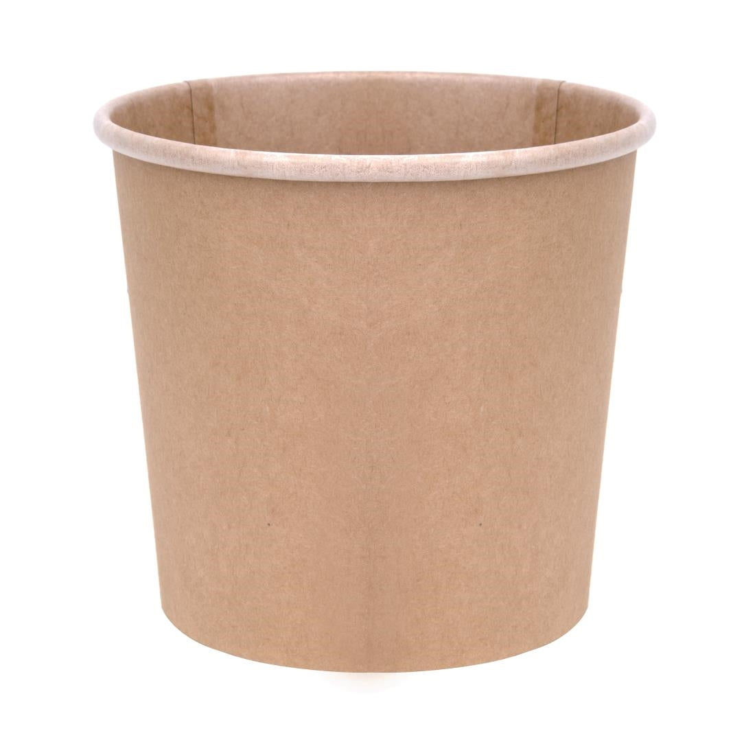 Pots à soupe compostables en PLA Fiesta Compostable 118 mm - 73,8 cl (Lot de 500) - NISBETS