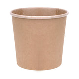 Pots à soupe compostables en PLA Fiesta Compostable 118 mm - 73,8 cl (Lot de 500) - NISBETS