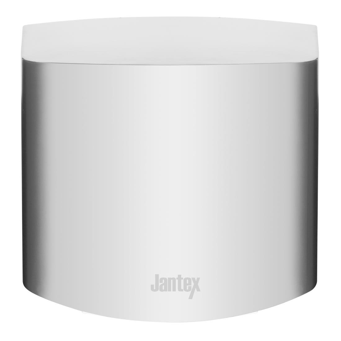 Sèche-mains en acier inoxydable Jantex argent brossé - NISBETS