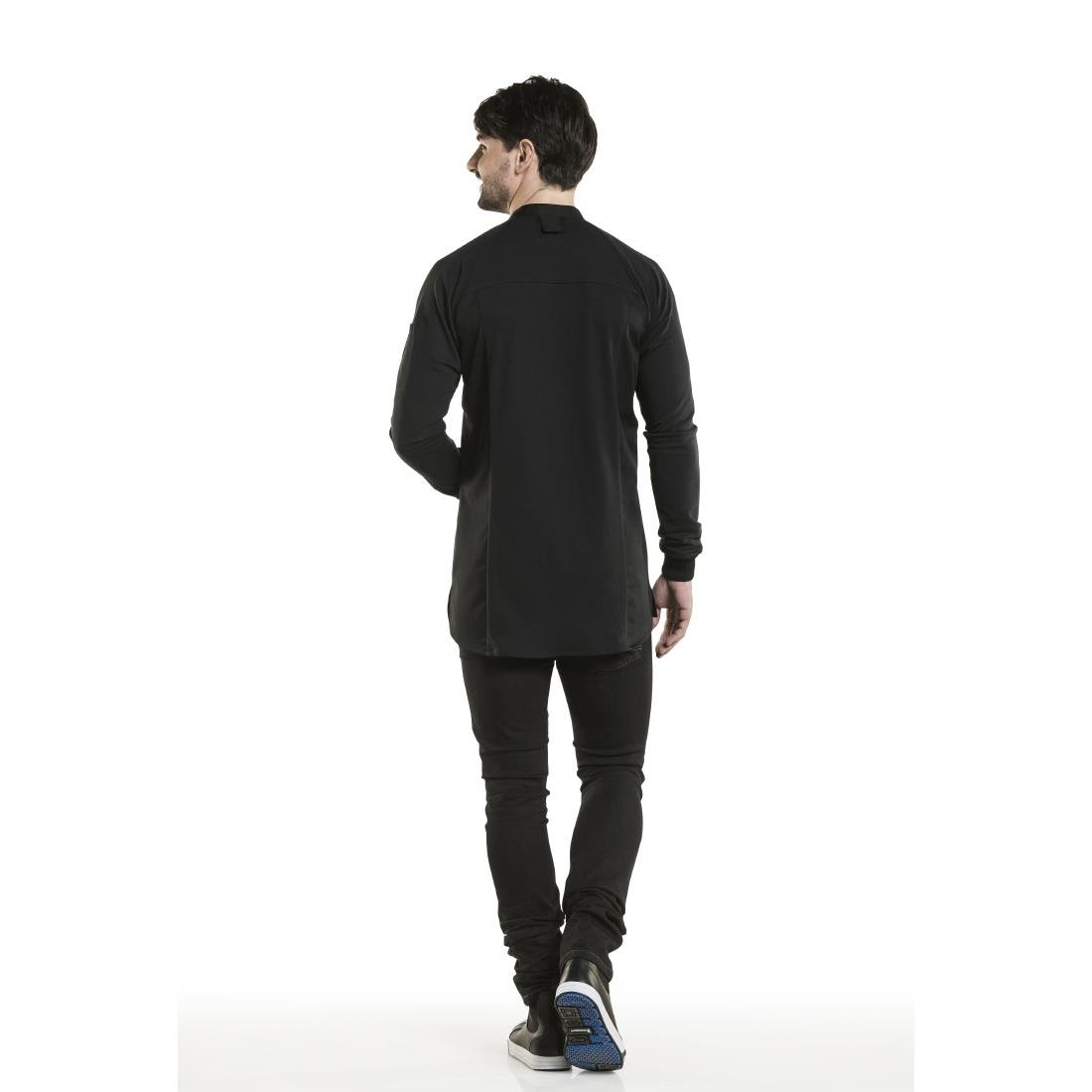 Veste de cuisine homme noire Chaud Devant Fratello UFX - Taille M