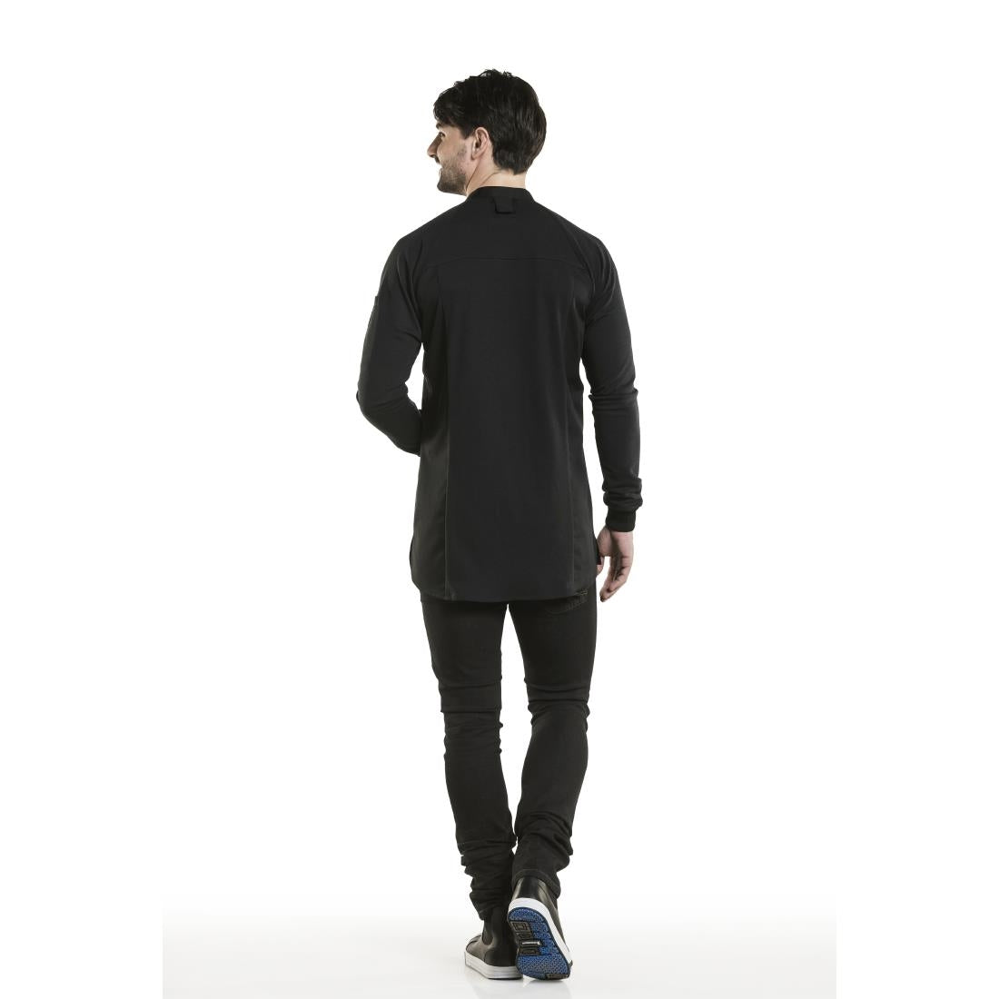 Veste de cuisine homme noire Chaud Devant Fratello UFX taille XL - NISBETS
