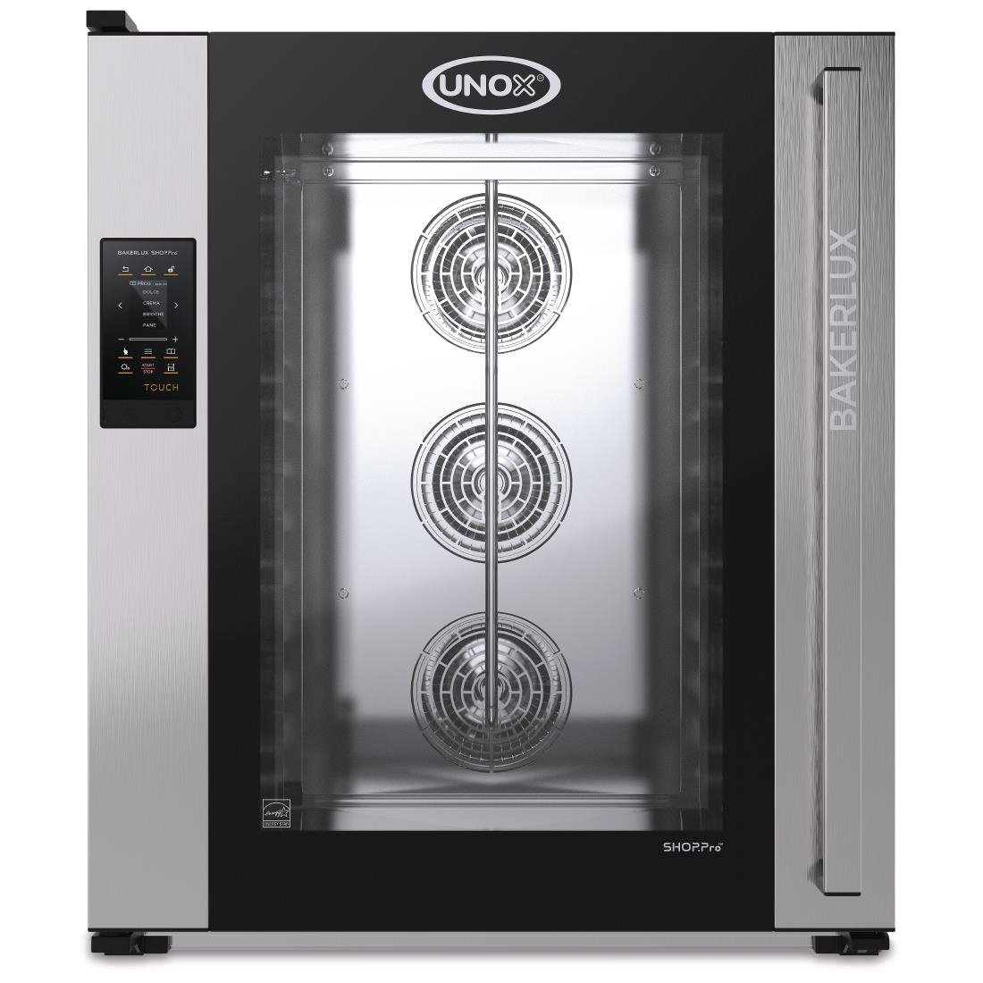 Four à convection avec humidificateur Unox Bakerlux SHOP Pro Camilla Matic Touch 10 plaques 600X400mm - NISBETS