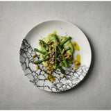 Assiettes rondes Churchill Kintsugi Accents Quartz Black Evolve 260mm (Lot de 12)