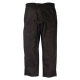 Pantalon de cuisine mixte Chef Works Professionnel chevrons noirs - NISBETS