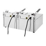 Friteuse double Buffalo - 2x5L 2x2,8kW