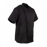 Veste de cuisine mixte Cool Vent Chef Works Urban Springfield noire - NISBETS
