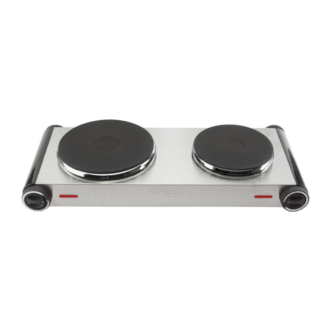 Plaque chauffante 2 brûleurs Tristar KP-6248 inox
