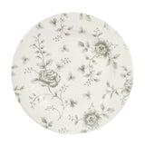 Assiettes plates Churchill Vintage Prints Rose ChintzGrey 210mm (Lot de 6)