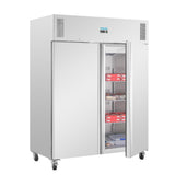 Armoire réfrigérée négative double porte Polar série U 1300 L - NISBETS