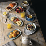 Tasses à cappuccino Churchill Stonecast Barley White 354ml (Lot de 12)