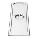 Couvercle inox Vogue GN 2/4