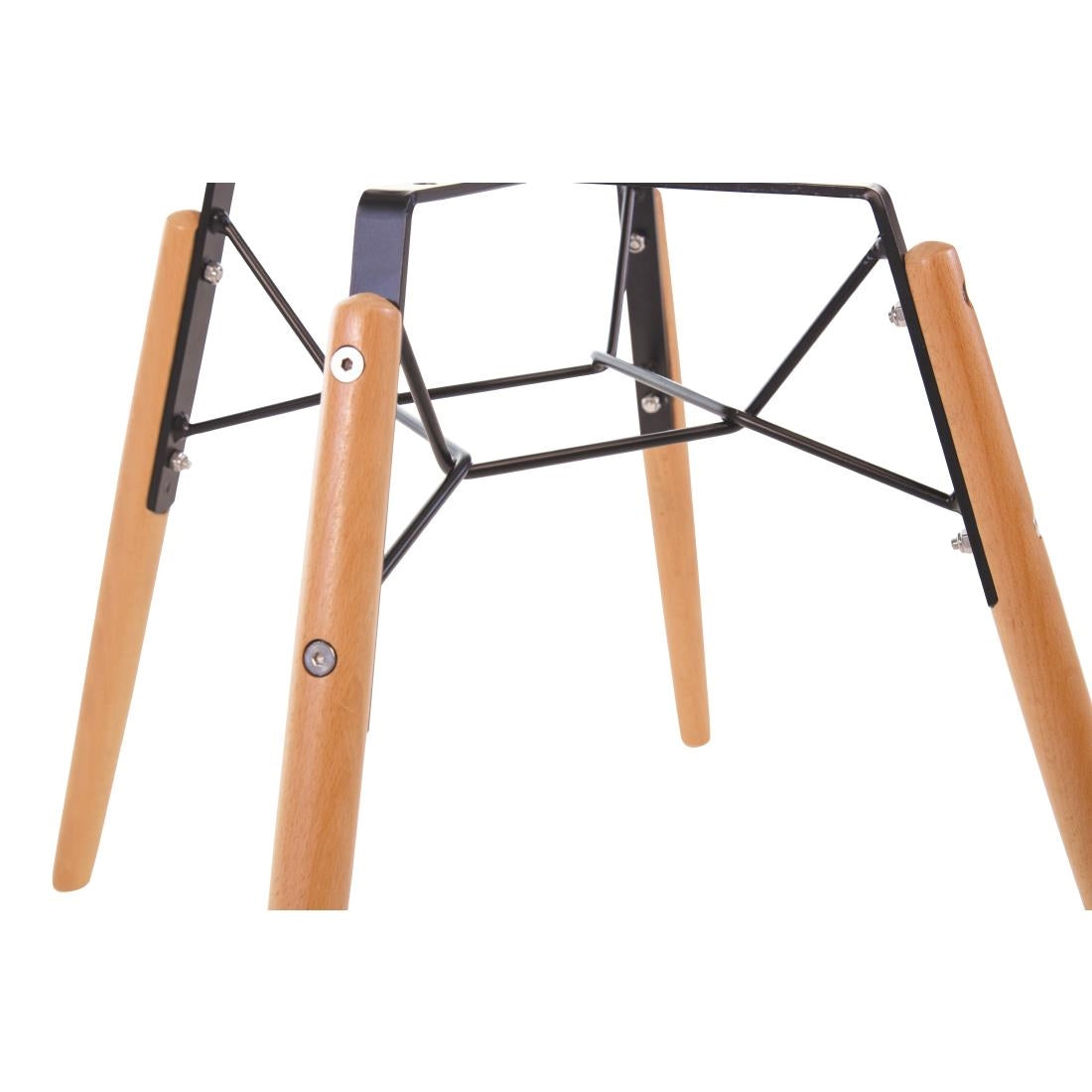 Chaise moulée PP avec structure métallique Arlo Bolero - NISBETS