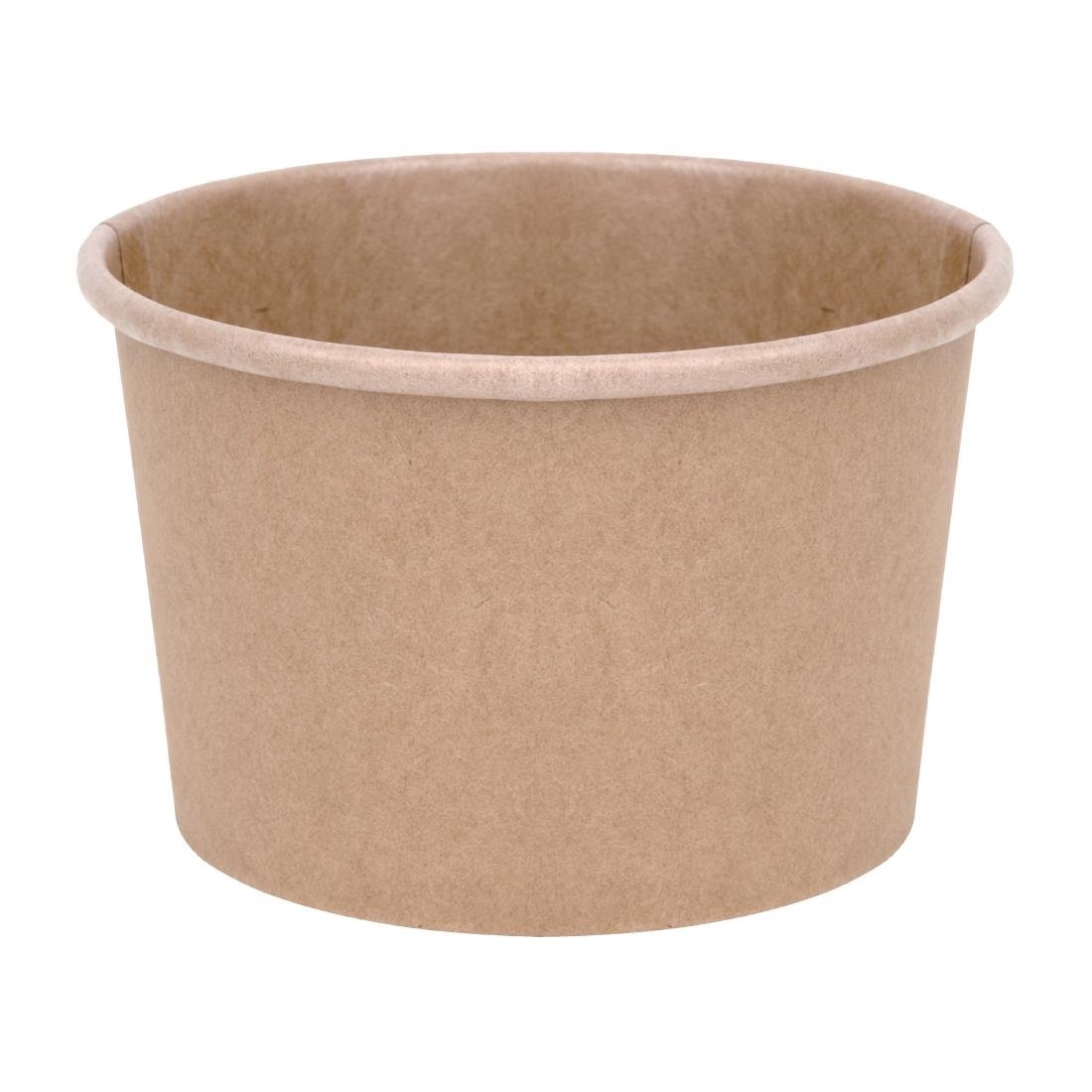 Pots à soupe compostables en PLA Fiesta Compostable 98 mm 230ml (lot de 500) - NISBETS