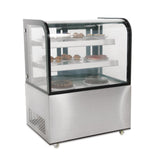 Vitrine réfrigérée horizontale à économie d'énergie Polar Série G 270L - NISBETS
