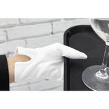 Gants de service pour homme blancs - NISBETS
