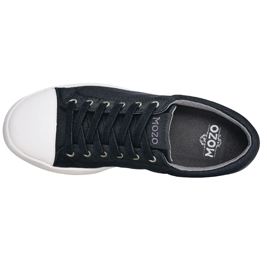 Chaussures vegan homme noires Mozo Maven Shoes for Crews 46 - NISBETS