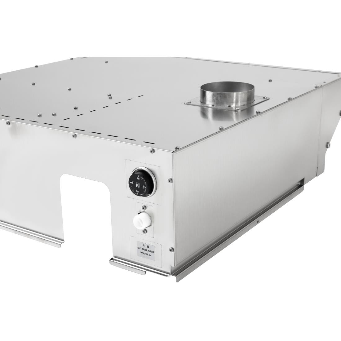 Hotte d'extraction pour four combiné à écran tactile Buffalo 7 x GN 1/1 CK079