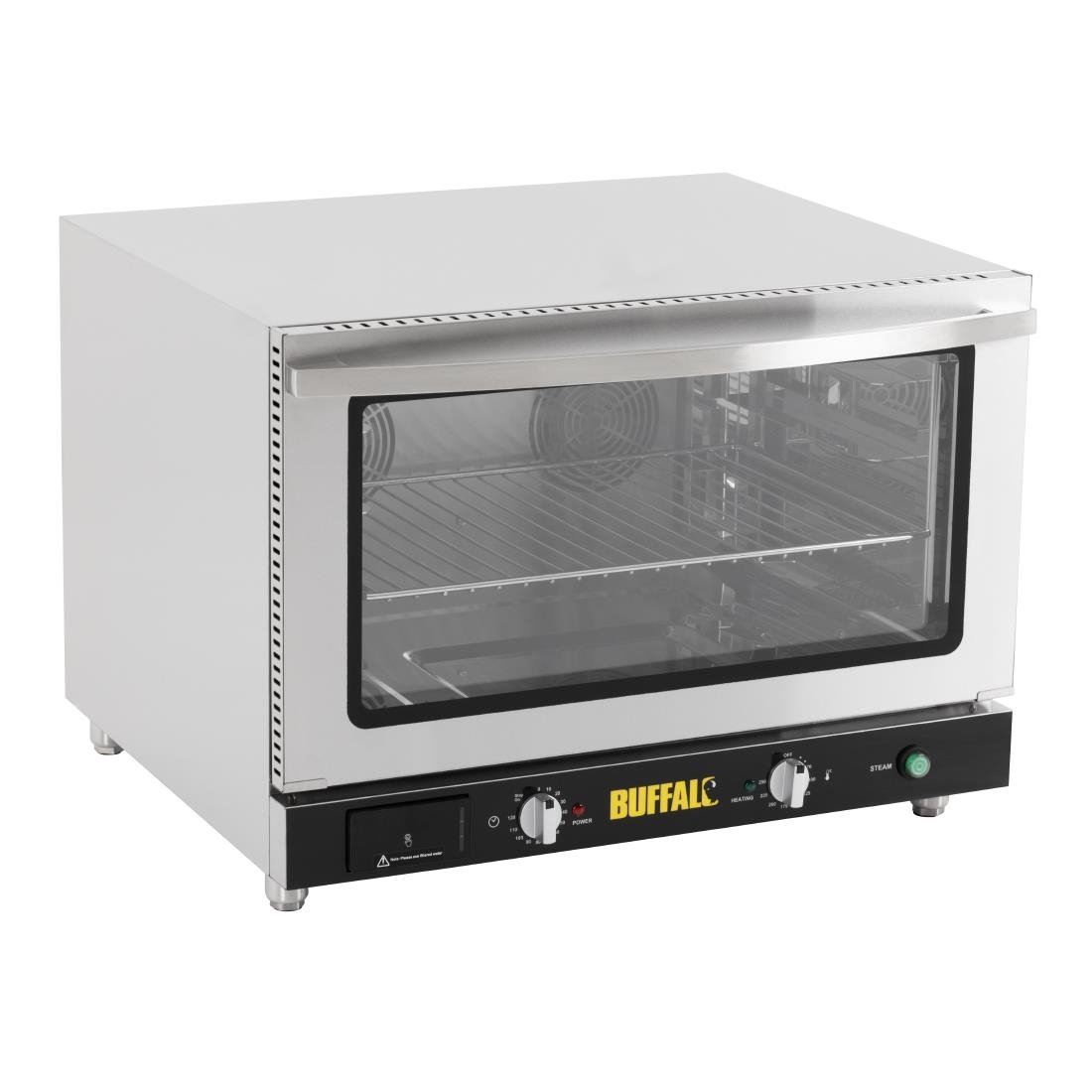 Four pâtissier à convection 4 niveaux avec humidificateur Buffalo 100 L triphasé - NISBETS