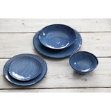 Assiettes plates Olympia Denim Blue 285 mm (lot de 4)