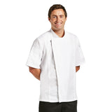 Veste de cuisine mixte Cool Vent Chef Works Urban Springfield blanche - NISBETS