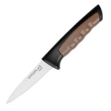 Couteau d'office Hygiplas Pro marron 8,5cm - NISBETS