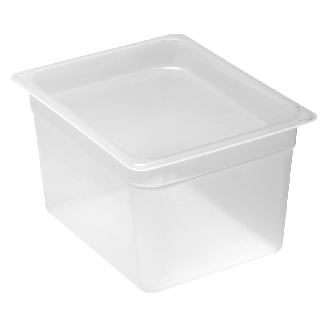 Bac en polypropylène translucide Cambro GN 1/2 profondeur 200mm - NISBETS