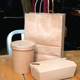 Pots à soupe compostables en PLA Fiesta Compostable 910ml (Lot de 500) - NISBETS