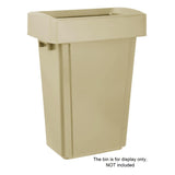 Couvercle beige Jantex pour poubelles Slim 60/80L