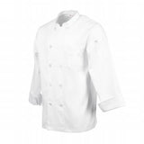 Veste de cuisine mixte Le Mans Chef Works blanche - NISBETS