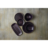 Assiettes rondes Churchill Stonecast Patina Purple 217mm (Lot de 12)