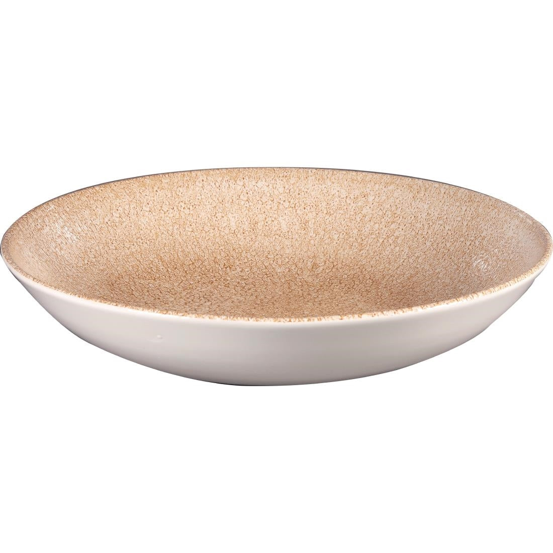 Assiettes coupes rondes Churchill Studio Prints Raku Garnet Orange 248mm (Lot de 12)