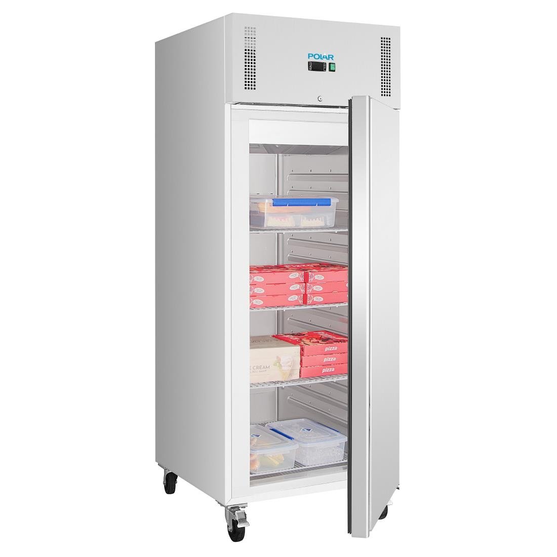 Armoire réfrigérée positive OU négative une porte Polar série U 560L - NISBETS