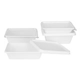 Barquettes alimentaires en bagasse Fiesta Compostable 1000ml (lot de 100)