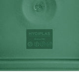 Couvercle carré vert grand Hygiplas - NISBETS